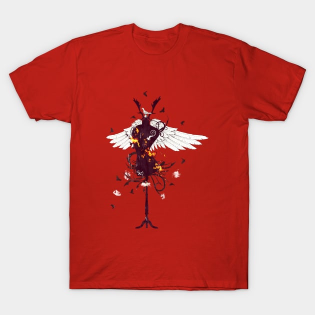 Angels and Demons T-Shirt by Sybille